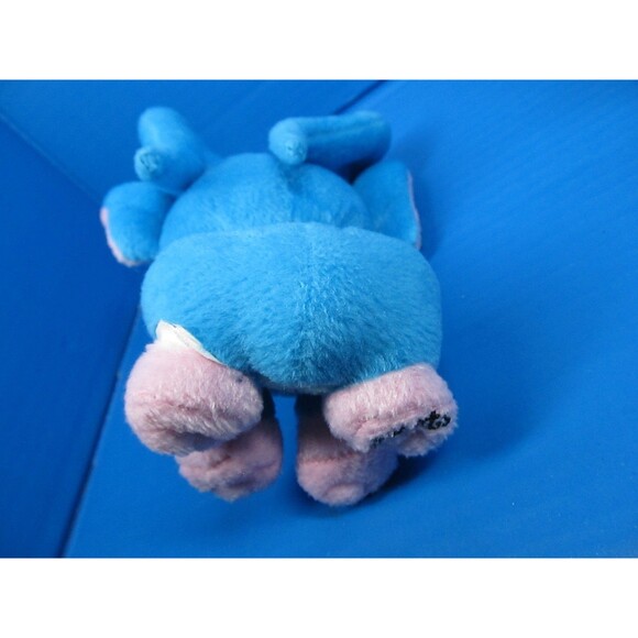 NEOPETS Lot of 2 Black Shadow Lupe Wolf 7" & Blue Acara 6" Stuffed Animal Plush - Picture 9 of 15